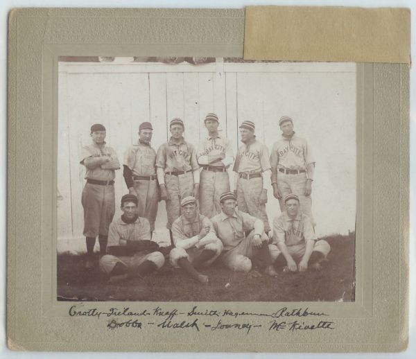 1897 Bay City Michigan Team Photo